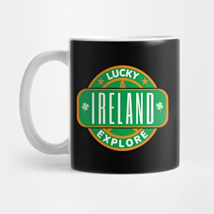 Lucky Ireland, Irish Explorer Mug